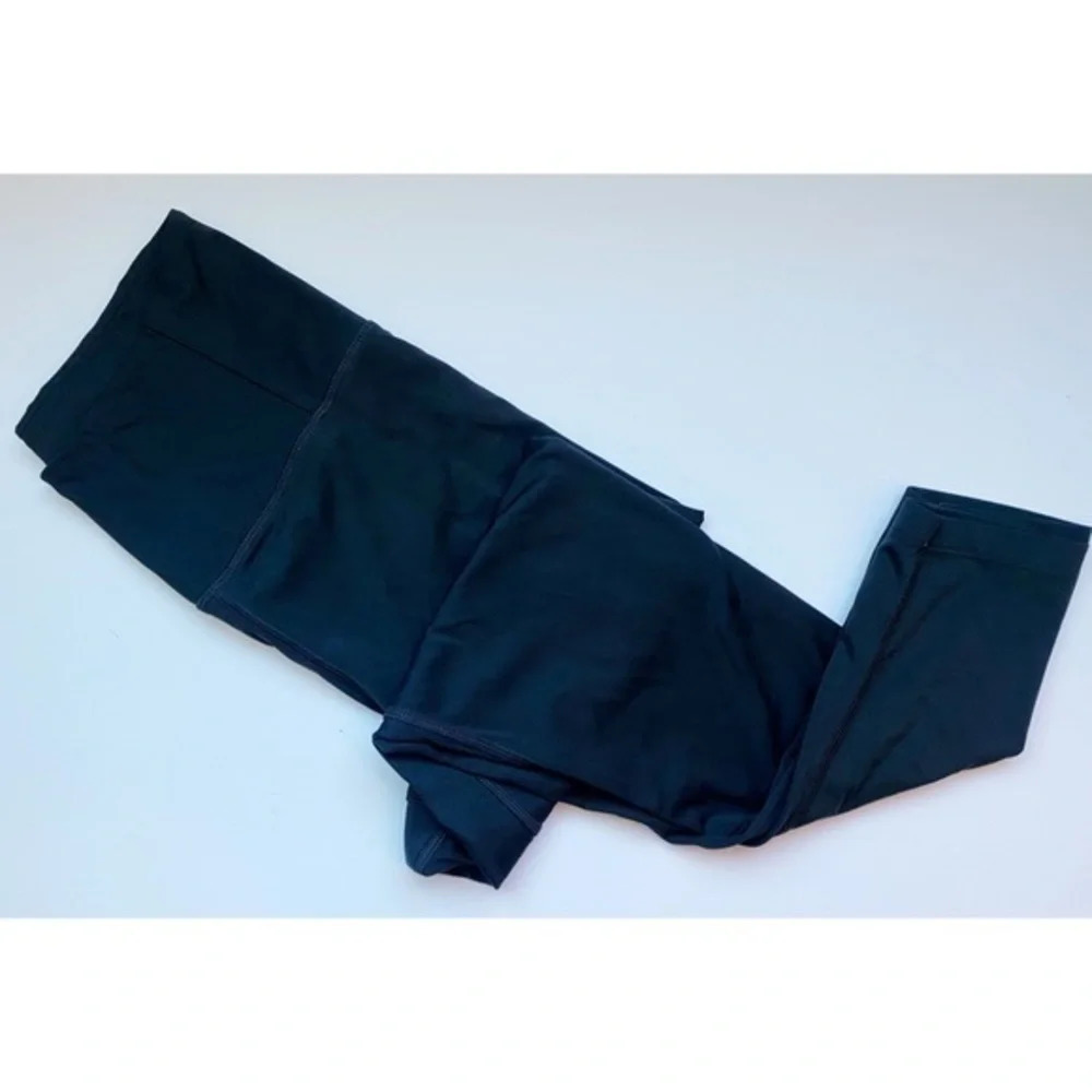 Girlfriend Collective • Solid Black Stretchy Leggings